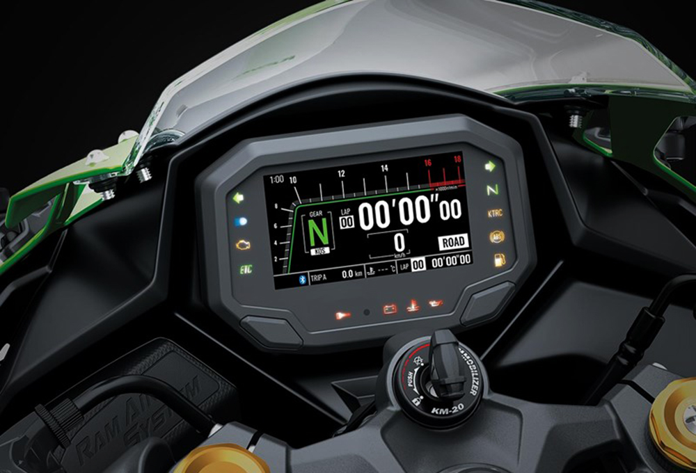 traction control Kawasaki ZX4RR KRT 2023 